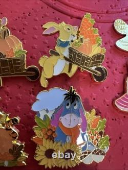 Winnie The Pooh Loungefly Harvest Fall Pin Set