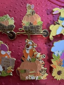 Winnie The Pooh Loungefly Harvest Fall Pin Set