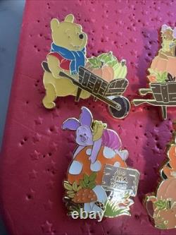 Winnie The Pooh Loungefly Harvest Fall Pin Set