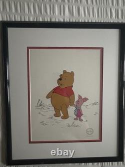 Winnie The Pooh & Piglet Best Friends Disney Sericel, Numbered