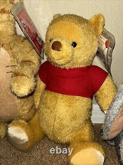 Winnie The Pooh Plush Christopher Robin Live Action 17 Kanga, Eeyore, Tigger