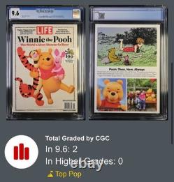 Winnie The Pooh Rare Variant Time Cover Newsstand 2026 Mint Cgc 9.6