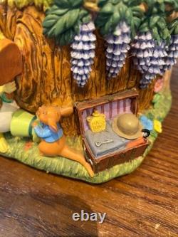 Winnie The Pooh Snow Globe Music Box With Small Picture Frame Disney Tigger Owl