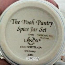 Winnie The Pooh Spice Jar Set Lenox New Disney 24 pieces
