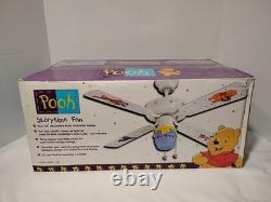 Winnie The Pooh Story Time Ceiling Fan Piglet Eyore Tigger, New Open Box