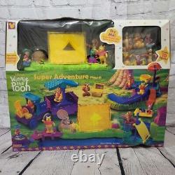 Winnie The Pooh Super Adventure Play Set NIB VINTAGE COLLECTIBLE