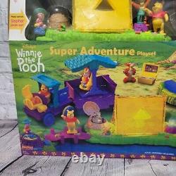 Winnie The Pooh Super Adventure Play Set NIB VINTAGE COLLECTIBLE