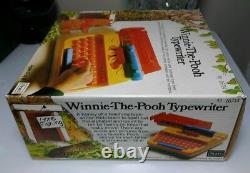 Winnie The Pooh Typewriter Vintage 1977 Disney Sear RARE Hard to Find Must Have