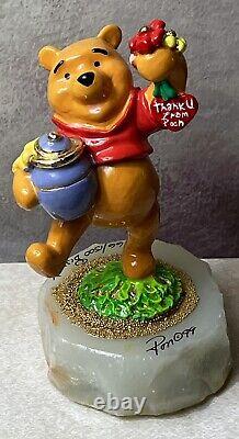 Winnie The Pooh Valentine Ron Lee Signed & Dated 1999 #66 of Only 1500 RETIRED