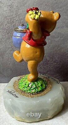 Winnie The Pooh Valentine Ron Lee Signed & Dated 1999 #66 of Only 1500 RETIRED