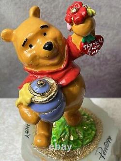 Winnie The Pooh Valentine Ron Lee Signed & Dated 1999 #66 of Only 1500 RETIRED