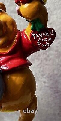 Winnie The Pooh Valentine Ron Lee Signed & Dated 1999 #66 of Only 1500 RETIRED