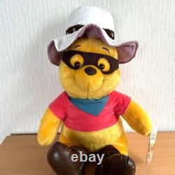 Winnie The Pooh Western Plush Doll Size M 38cm Paw and Order Disney Store