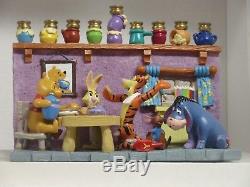 Winnie The Pooh and Friends Hanukkah Menorah Candle Holder Tigger Eeyore Disney