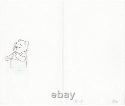 Winnie The Pooh and a Day for Eeyore Cartoon Animation Cel Disney 1983 52