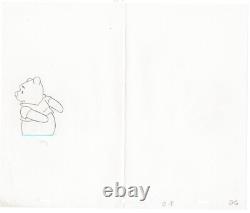 Winnie The Pooh and a Day for Eeyore Production Animation Cel Disney 1983 26