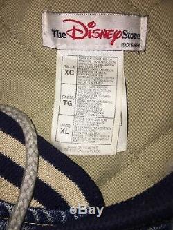 Winnie The Pooh denim varsity Jacket size XL XXXTENTACION Disney