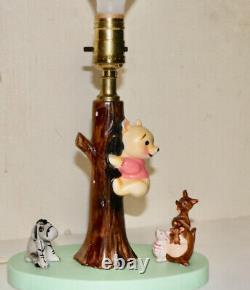 Winnie The Pooh table Lamp Light Vintage
