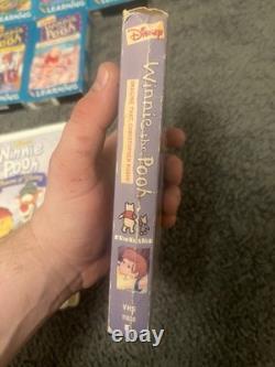Winnie the Pooh 19 VHS Tape Lot
