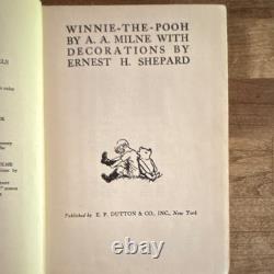 Winnie the Pooh 1926 Vintage Hardcover Disney Franchise