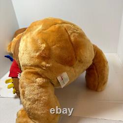 Winnie the Pooh 23 in Plush Cowboy Disney Store Large Plush Used Free Shipping