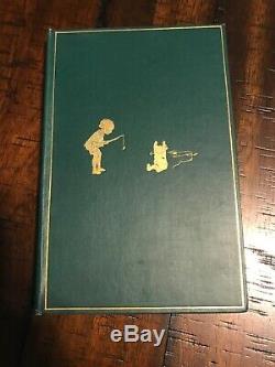 Winnie the Pooh A. A. MILNE First British Edition 1st Printing 1926 in DJ