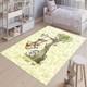 Winnie The Pooh Area Rug Cartoon Kids Room Carpet Nursery Decor