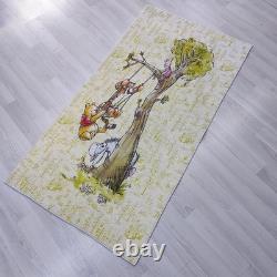Winnie the Pooh Area Rug Cartoon Kids Room Carpet Nursery Decor