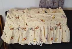 Winnie the Pooh Baby Bedding Comforter Bumper Valances Sheet Diaper Holder Set