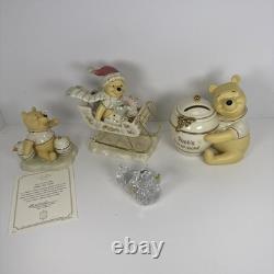 Winnie the Pooh Bank Pooh's Pot of Gold Lenox Disney Showcase Collection