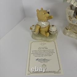 Winnie the Pooh Bank Pooh's Pot of Gold Lenox Disney Showcase Collection