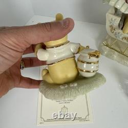 Winnie the Pooh Bank Pooh's Pot of Gold Lenox Disney Showcase Collection