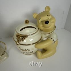Winnie the Pooh Bank Pooh's Pot of Gold Lenox Disney Showcase Collection