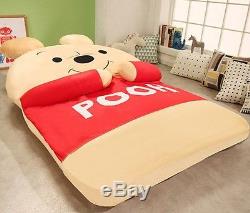 Winnie the Pooh Bed Kids Children Baby Large Nap Play Mat Toy Plush Cushion