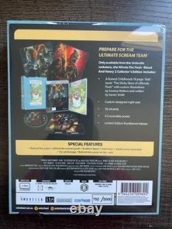 Winnie the Pooh Blood and Honey Umbrella Limited Edition OOP Blu-ray Boxset 2023