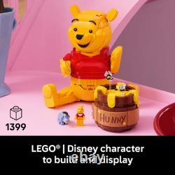 Winnie the Pooh Building Set Shelf Decor for Adult Fans