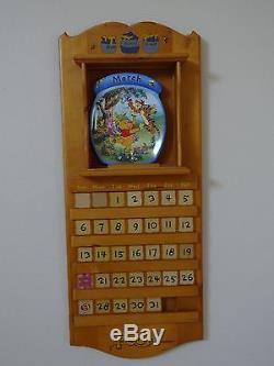 Winnie the Pooh Calendar Bradford Exchange The Whole Year Through