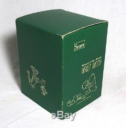 Winnie the Pooh Character Watch in Original Box with Statue c. 1971 Sears Exclusive