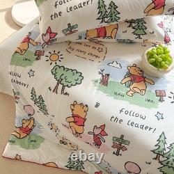 Winnie the Pooh Comforter Disney Full Queen Cotton Quilt Blanket Premium Bedding