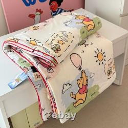 Winnie the Pooh Comforter Disney Full Queen Cotton Quilt Blanket Premium Bedding