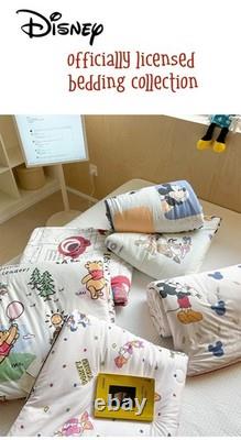 Winnie the Pooh Comforter Disney Full Queen Cotton Quilt Blanket Premium Bedding