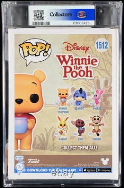 Winnie the Pooh Disney 1512 Funko Pop! PSA 10 GEM MINT