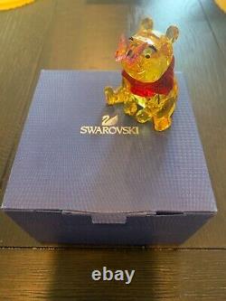 Winnie the Pooh Disney Swarovski Crystal Figurine Butterfly New in Box 5282928