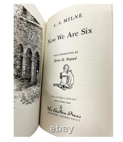 Winnie the Pooh EASTON PRESS Complete Set Leather. Xmas Rush Fees Inc