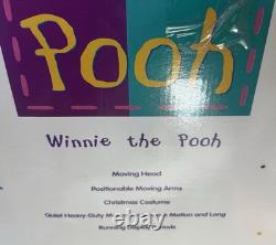 Winnie the Pooh? Honeypot /Lighted Animated Motionette ChristmasTelcoDisney