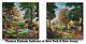 Winnie The Pooh I & Ii Wrap Thomas Kinkade 14 X 14 Gallery Wrapped Canvas Set