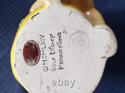 Winnie the Pooh Pencil Pot and Sharpener Ceramic, Walt Disney Enesco 1964