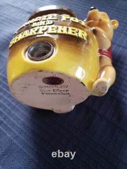 Winnie the Pooh Pencil Pot and Sharpener Ceramic, Walt Disney Enesco 1964