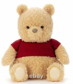 Winnie the Pooh Plush Doll M Christopher Robin Disney Takara Tomy 4904790213304