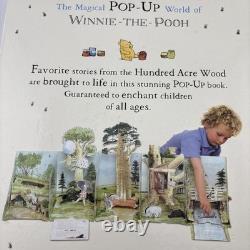 Winnie-the-Pooh Pop-up Book Rare Vintage Good Condition Children's Gift Japan